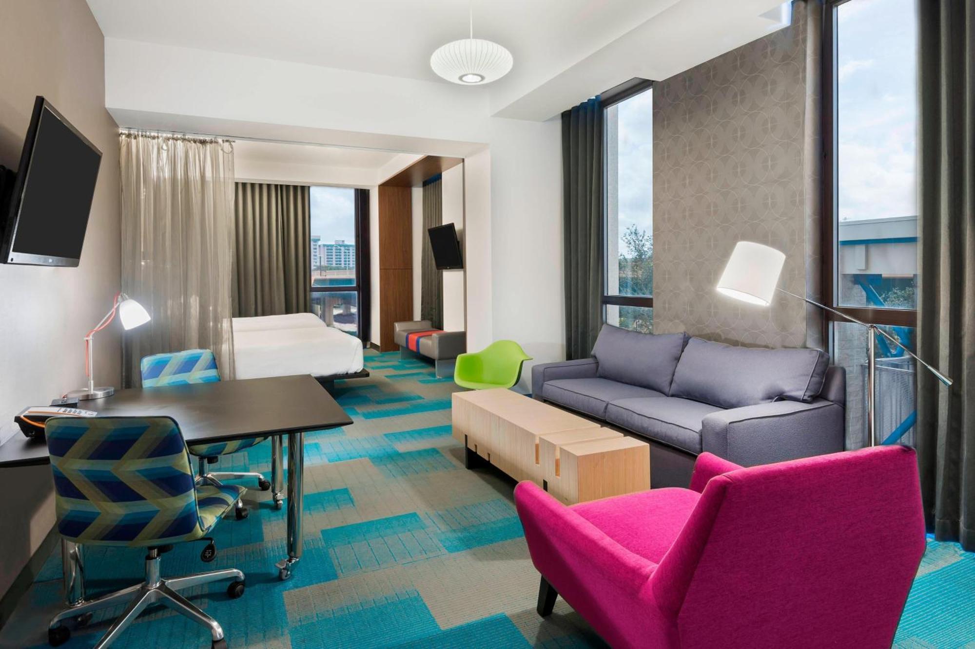 Aloft Orlando Downtown Hotell Exteriör bild